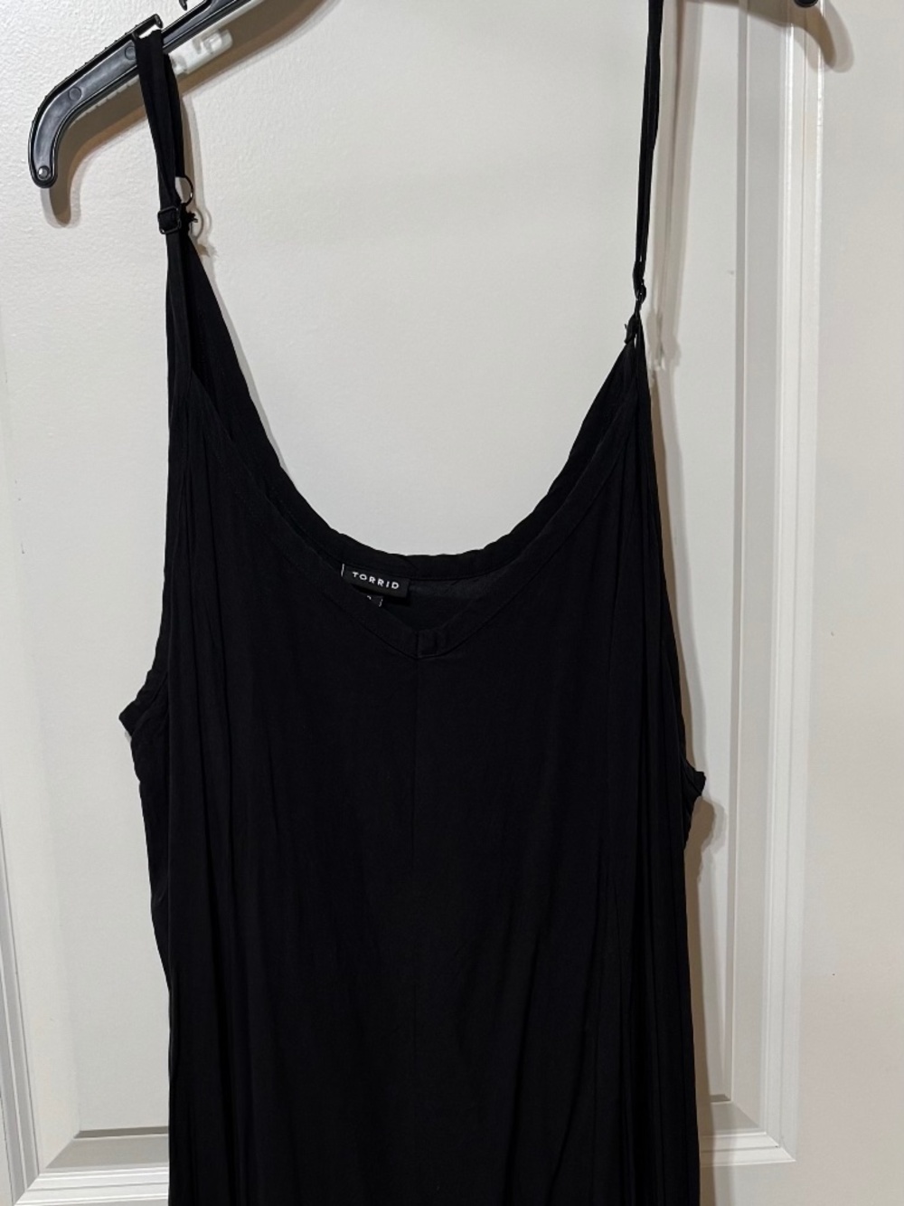 Torrid Size 3 Black Maxi Dress Adjustable Straps